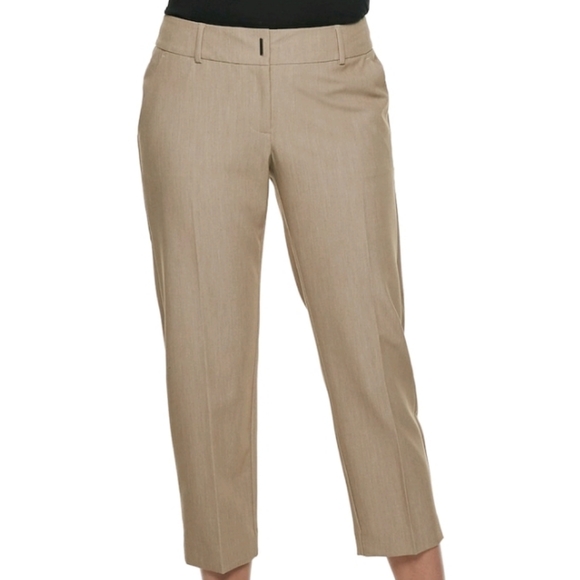 Pants & Jumpsuits 335 Size 14 Or 16 Taupe Heather Torie Capris Poshmark